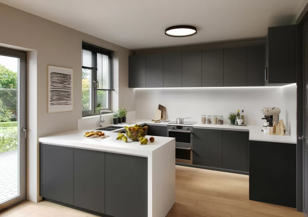 Kitchen wrap installation